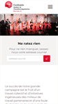 Mobile Screenshot of centraide-quebec.com